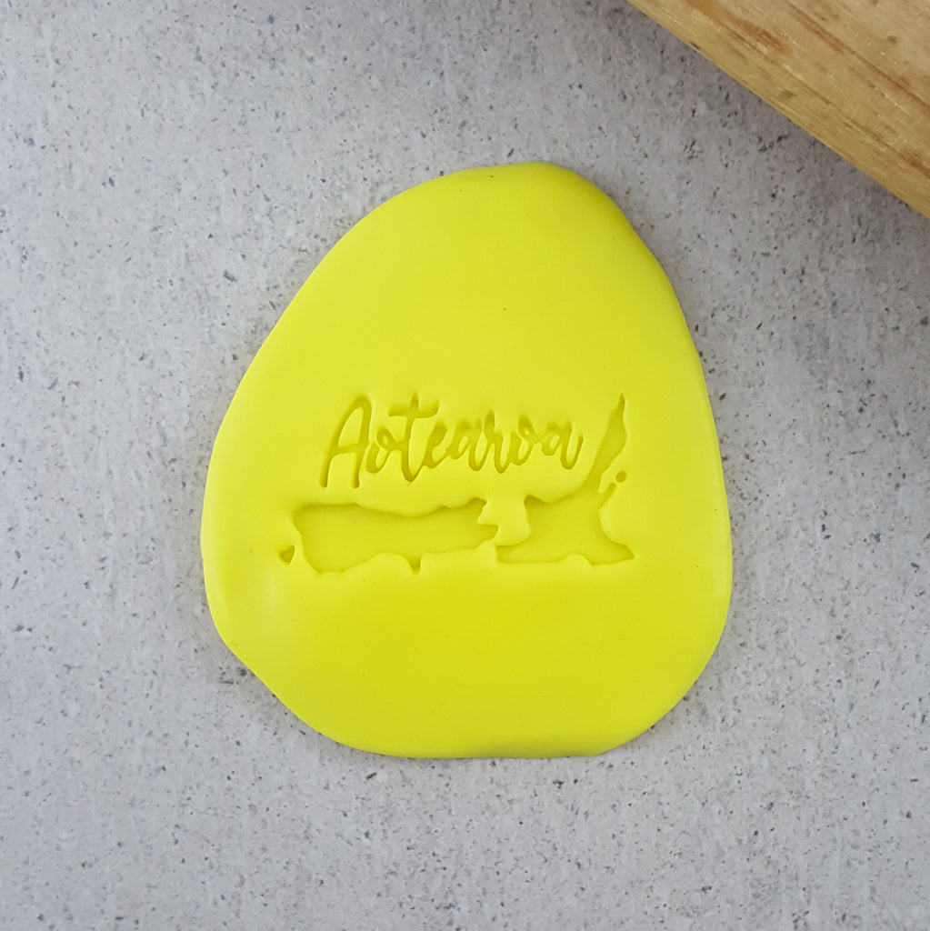 Aotearoa (New Zealand) Embosser Custom Cookie Cutters