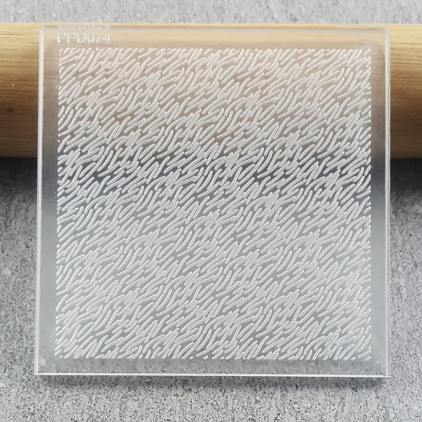 Fur Texture Pattern Plate