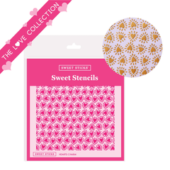 Hearts Charm Stencil (Sweet Sticks)