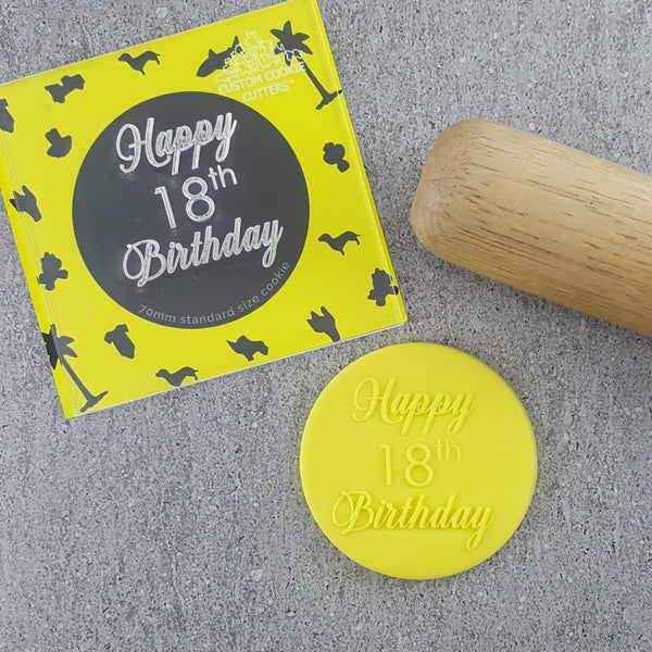 Happy (YEAR) Birthday Debosser