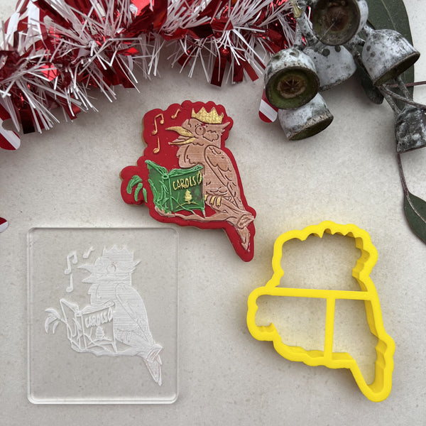 Full Australiana Christmas Debosser & Cutter Set