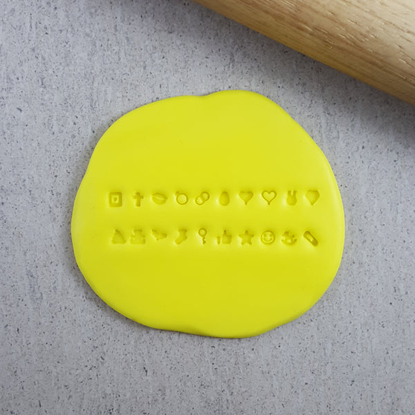 20 Piece Icon Stamp Set
