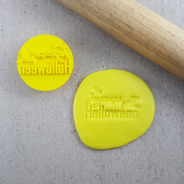 Joyeuse Halloween Embosser French