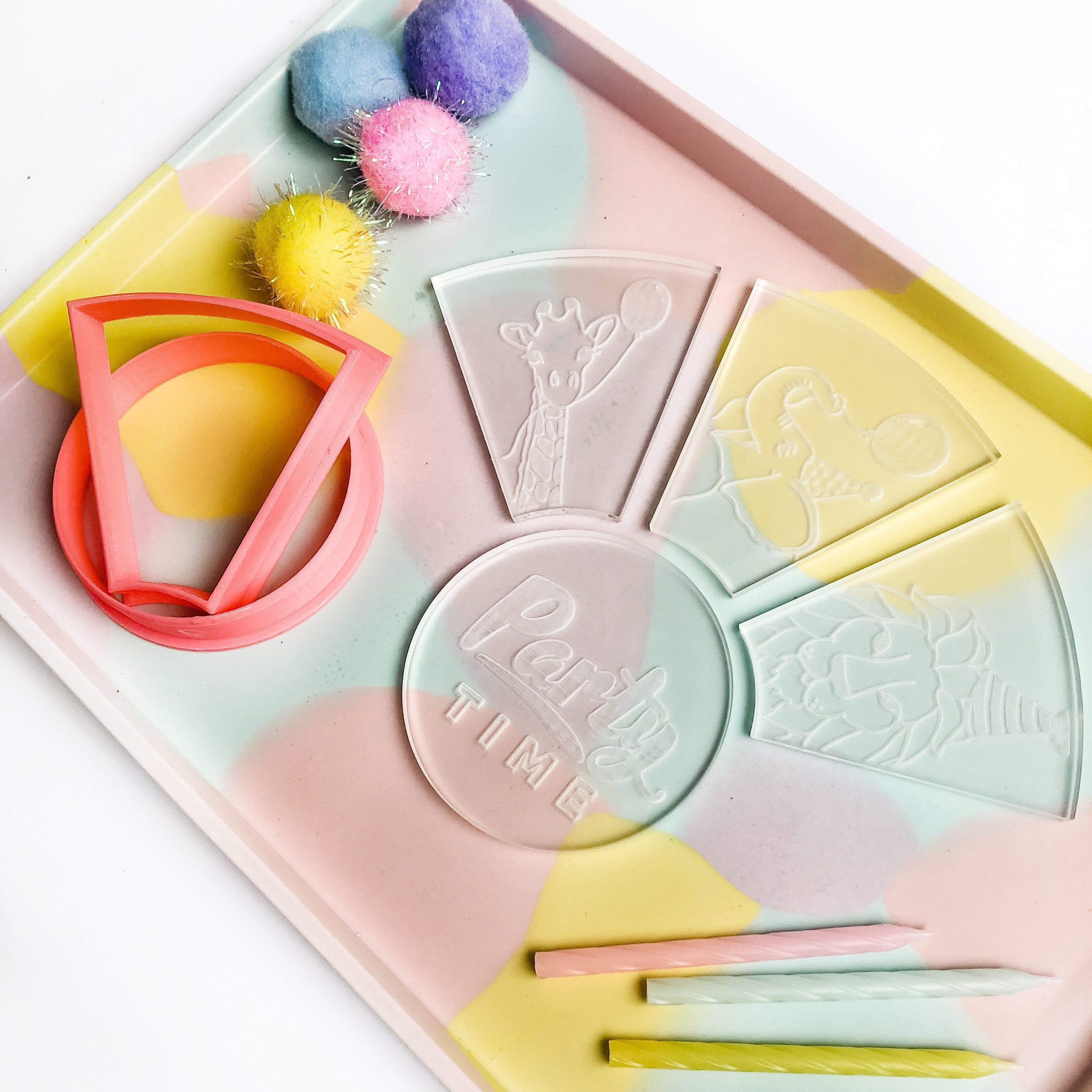 Jungle Party Platter Cutter & Debosser Set (Bikkie Smalls)
