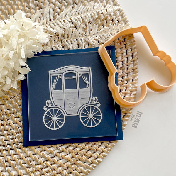 Princess Carriage Cutter & Debosser Set (Little Biskut)