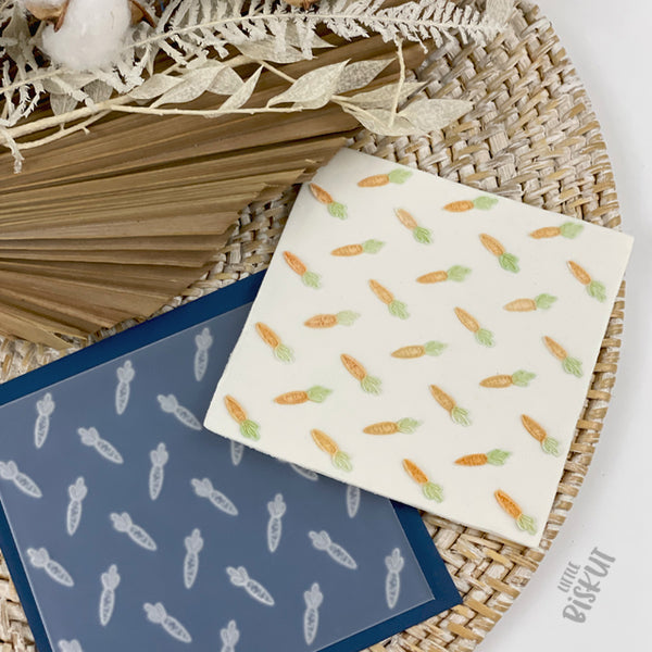 Carrot Pattern Debosser (Little Biskut Level Up!)