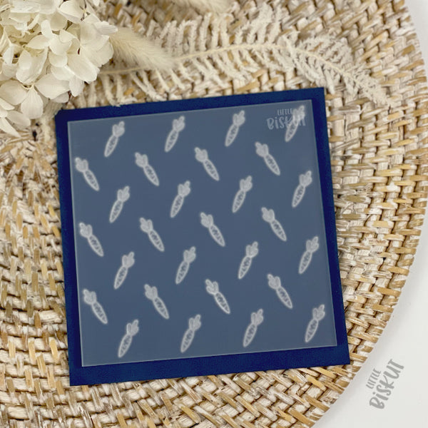 Carrot Pattern Debosser (Little Biskut Level Up!)