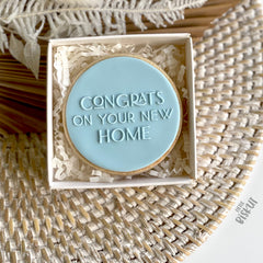 Congrats On Your New Home Debosser (Little Biskut Level Up!)