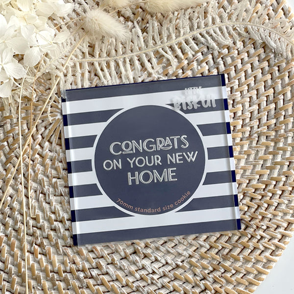 Congrats On Your New Home Debosser (Little Biskut Level Up!)