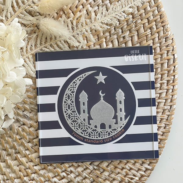 Eid Moon & Mosque Debosser (Little Biskut Level Up!)