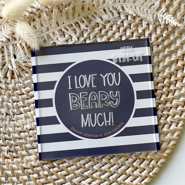 I Love You Beary Much Debosser (Little Biskut Level Up!)