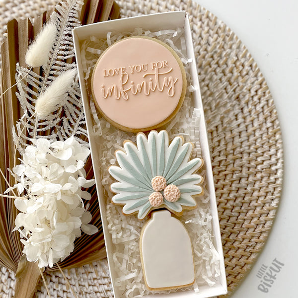 Palm Vase Cutter & Debosser Set (Little Biskut)