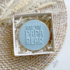 Love You Papa Bear Debosser (Little Biskut Level Up!)
