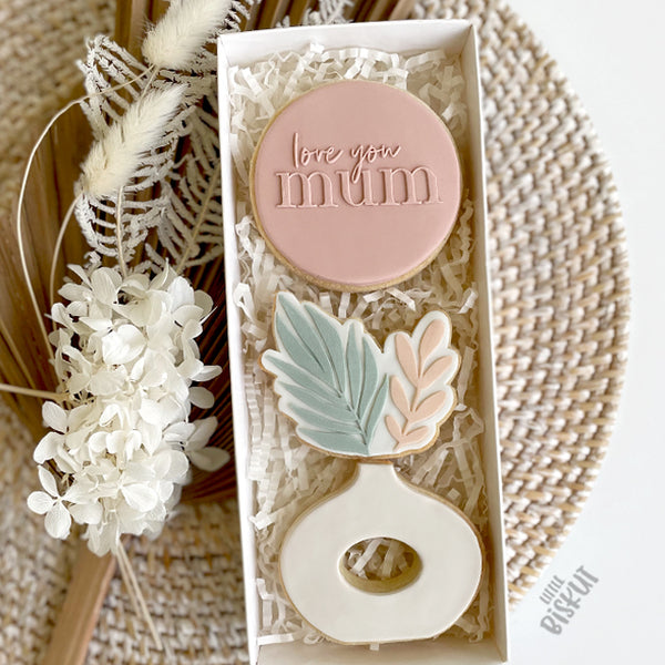 Round Vase Cutter & Debosser Set (Little Biskut)