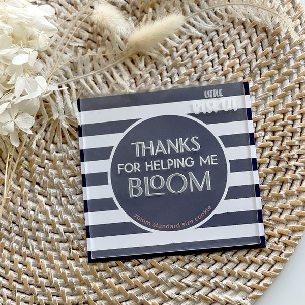 Thanks For Helping Me Bloom Debosser (Little Biskut Level Up!)