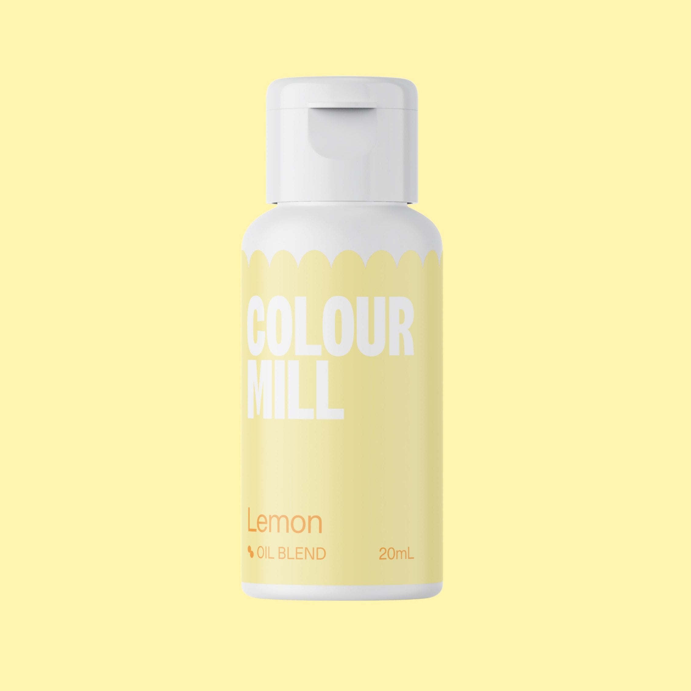 Oil Based Colouring 20ml Lemon