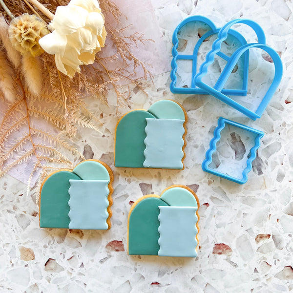 Maldives Inspired Petite Cutter Set (Cake Sera Sera)