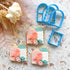 Maldives Inspired Petite Cutter Set (Cake Sera Sera)