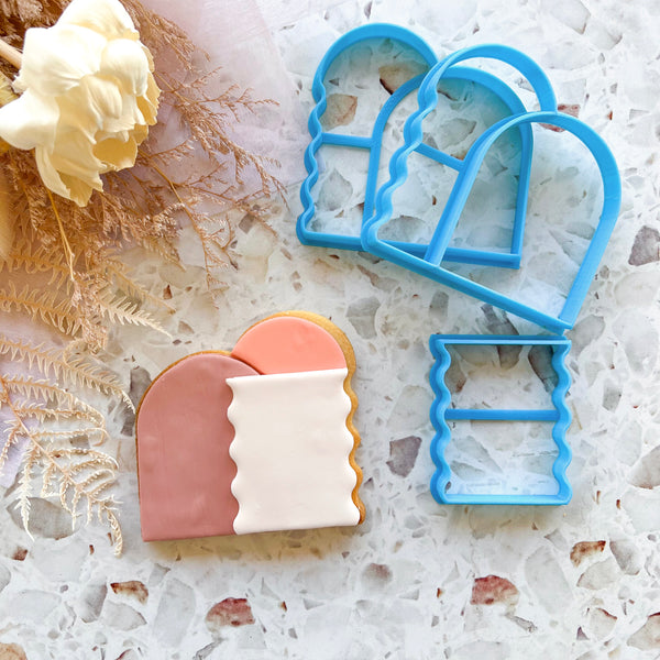 Maldives Inspired Statement Cutter Set (Cake Sera Sera)