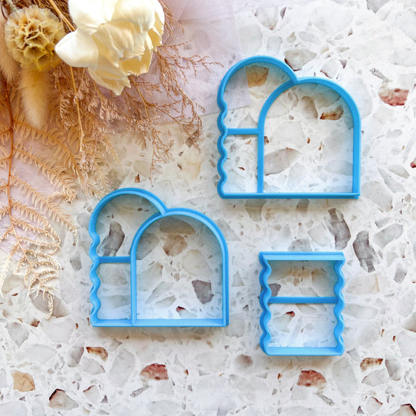 Maldives Inspired Statement Cutter Set (Cake Sera Sera)
