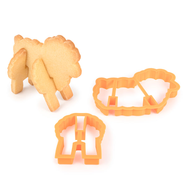 Sheep 3D Standing Cookie Cutter