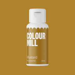 Oil Based Colouring 20ml Mustard