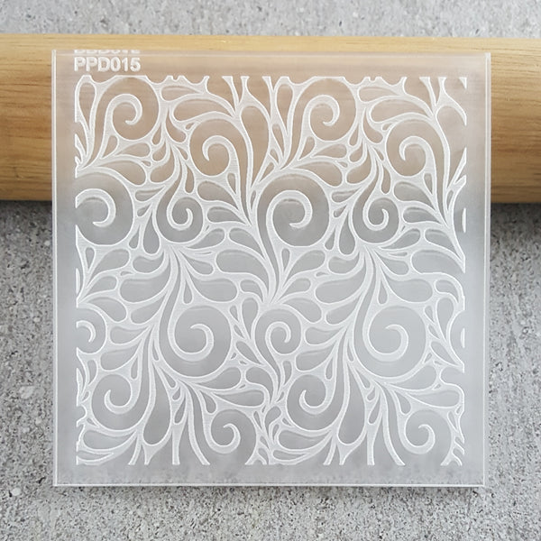 Swirls Pattern Plate