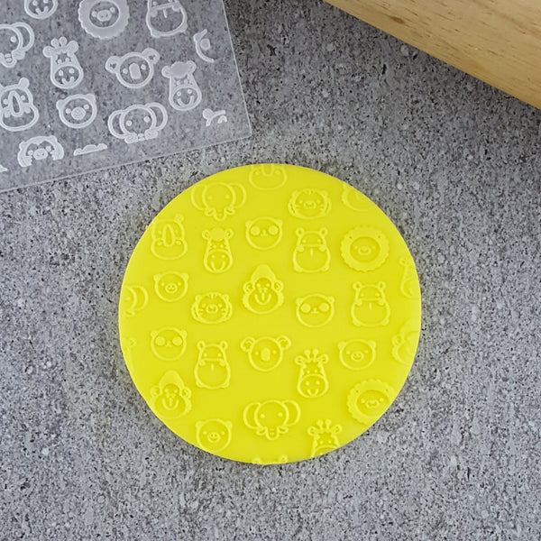 Zoo Animals Pattern Plate