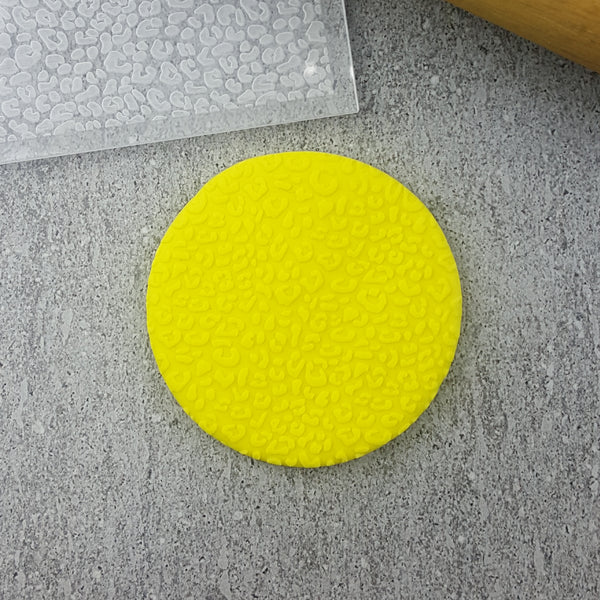 Leopard Print Pattern Plate