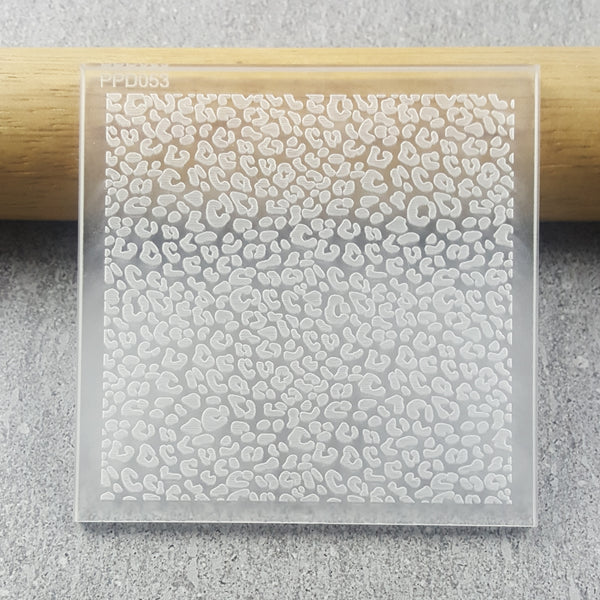 Leopard Print Pattern Plate
