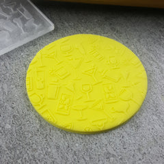 Cocktails Pattern Plate