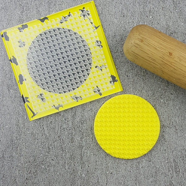 Hounds Tooth Pattern Plate