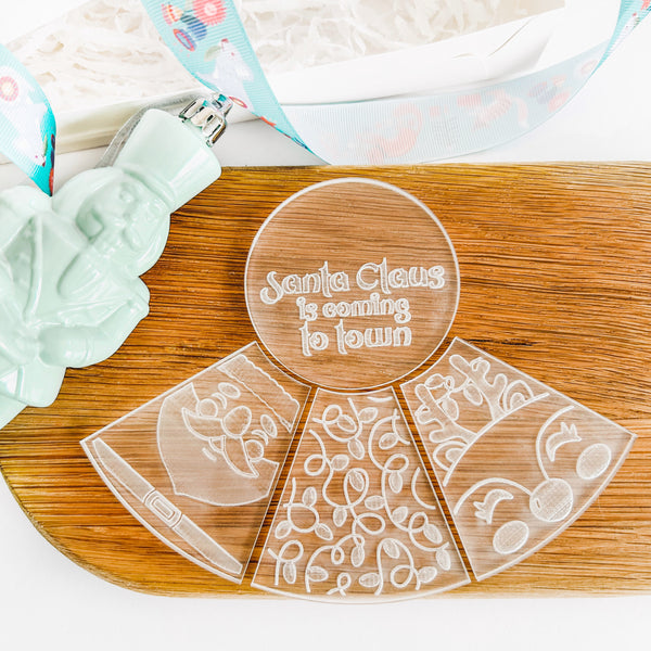 Christmas Platter Cutter & Debosser Set (Bikkie Smalls)