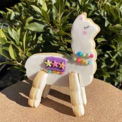 Alpaca 3D Standing Cookie Cutter