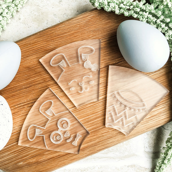Easter Platter Cutter & Debosser Set (Bikkie Smalls)