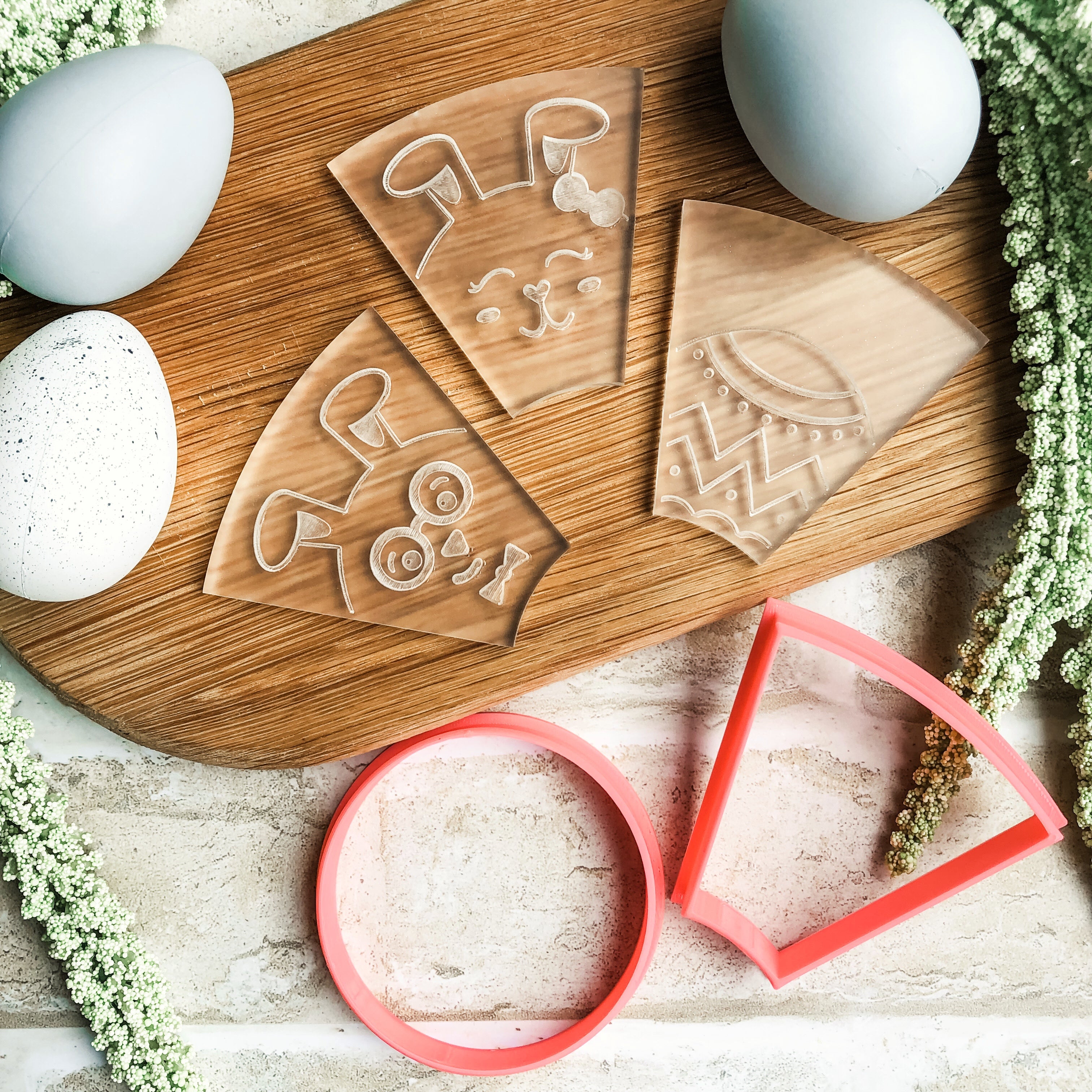 Easter Platter Cutter & Debosser Set (Bikkie Smalls)