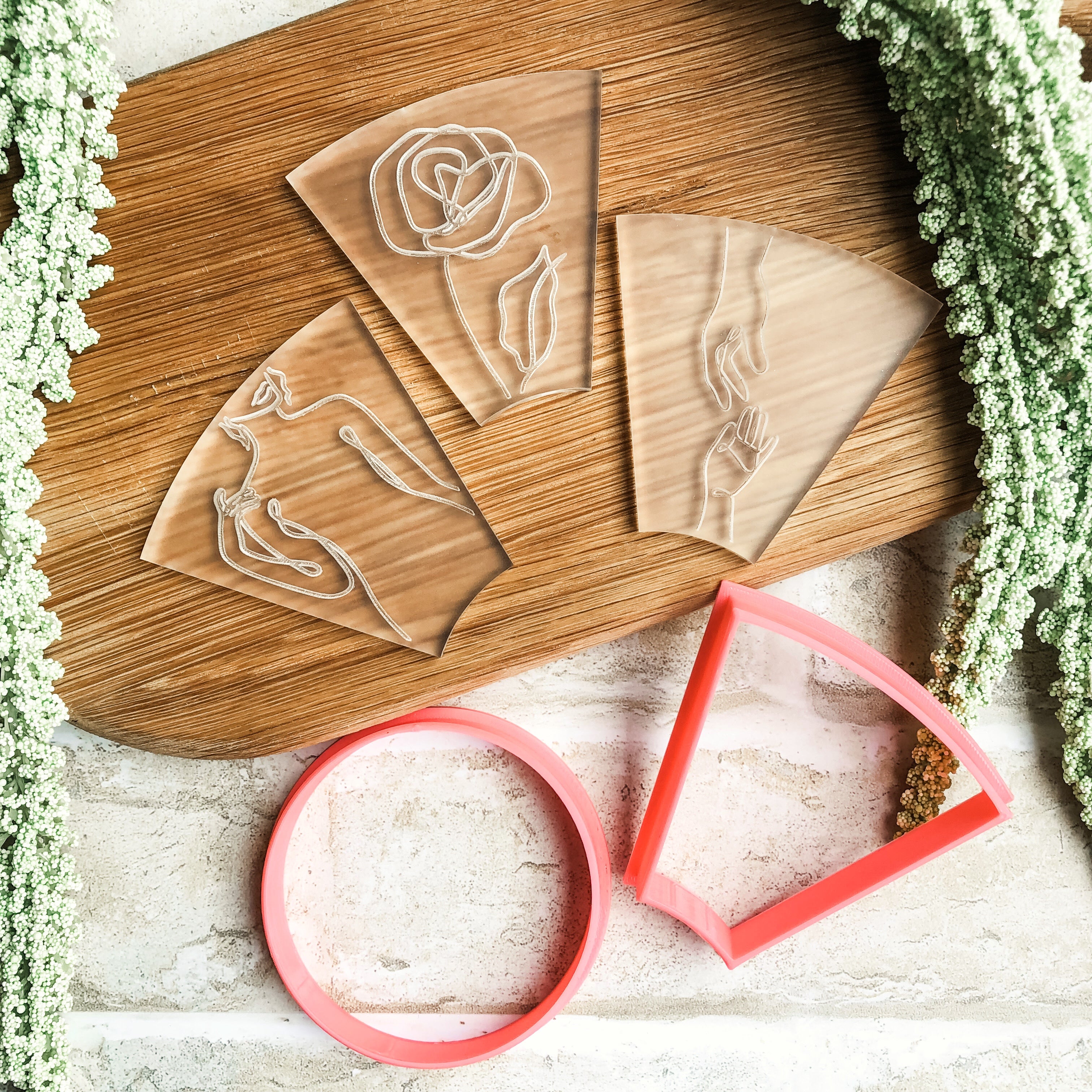 Mother's Day Platter Cutter & Debosser Set (Bikkie Smalls)