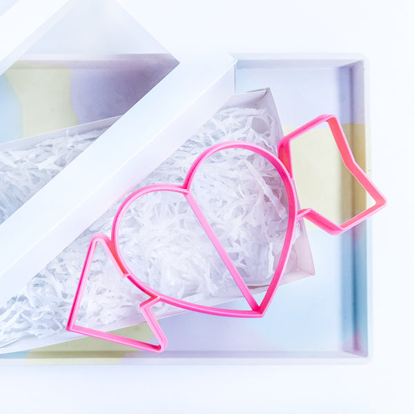 Heart Arrow Bikkie Stacks Cutter (Bikkie Smalls)