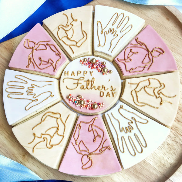 Father's Day Platter Cutter & Debosser Set (Bikkie Smalls)