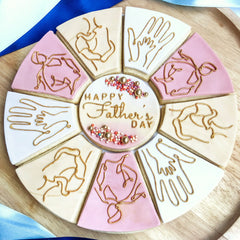 Father's Day Platter Cutter & Debosser Set (Bikkie Smalls)