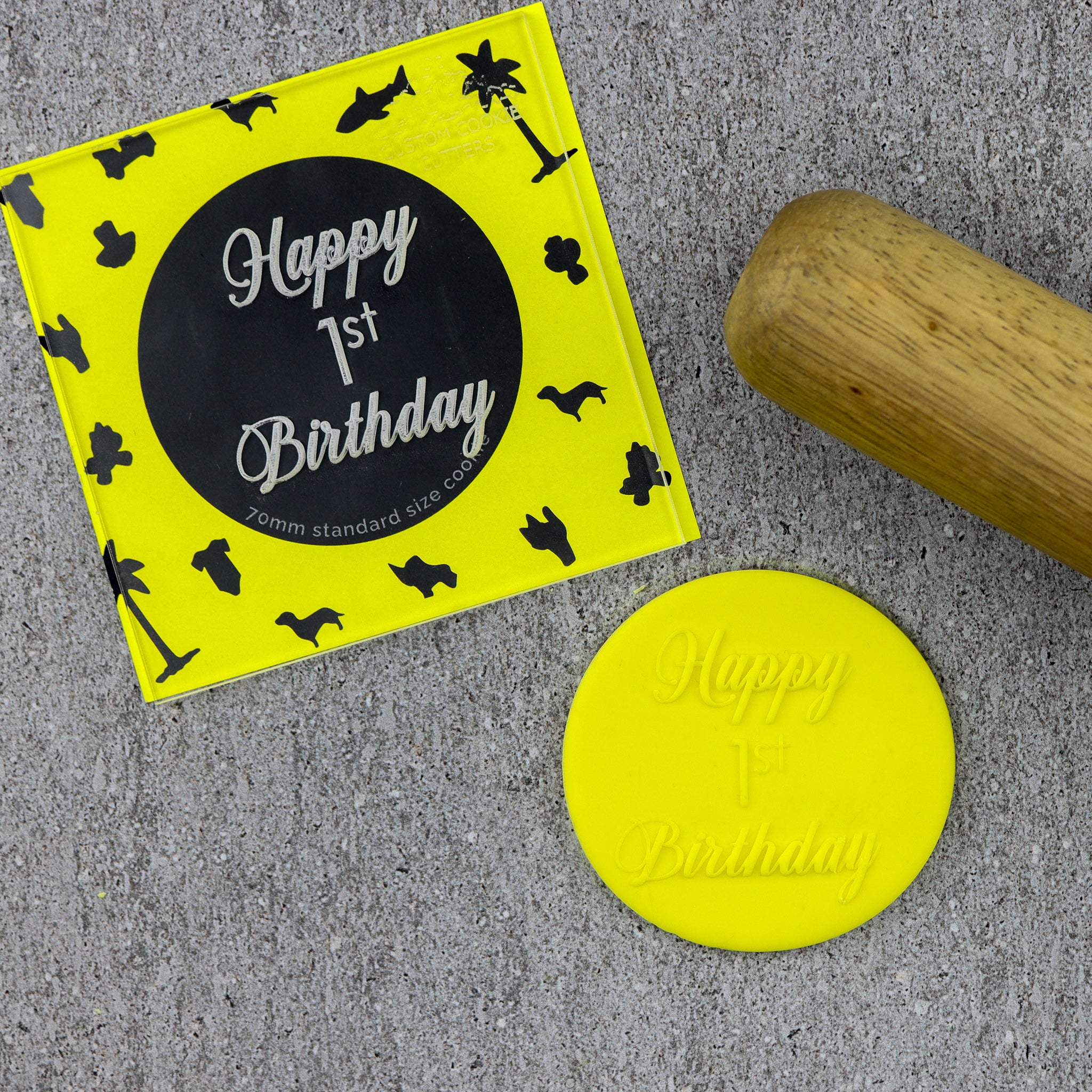 Happy (YEAR) Birthday Debosser