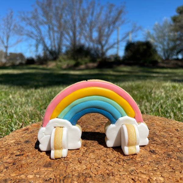 Rainbow 3D Standing Cookie Cutter