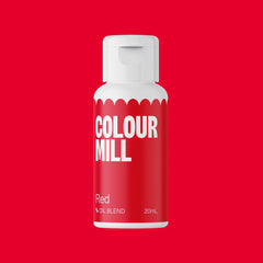 Oil Based Colouring 20ml Red