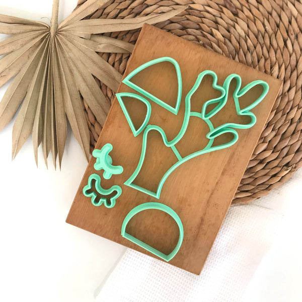 Reindeer Face Cake Cutter Set (SweetP Cakes and Cookies)