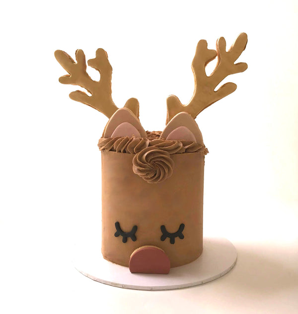 Reindeer Face Cake Cutter Set (SweetP Cakes and Cookies)