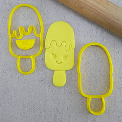 Cute lce Cream Pop Cutter & Embosser Set
