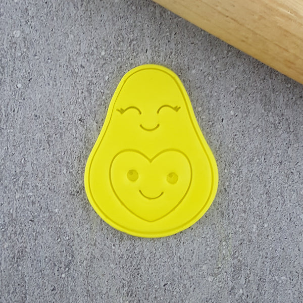 Avocado Heart Cutter and Embosser Set