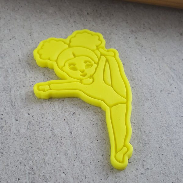 Gymnastic Girl A Cutter and Embosser Set
