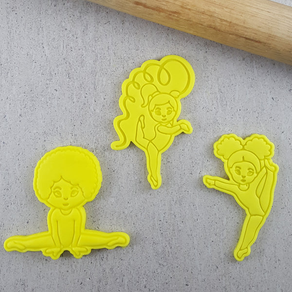 Gymnastic Girl C Cutter and Embosser Set