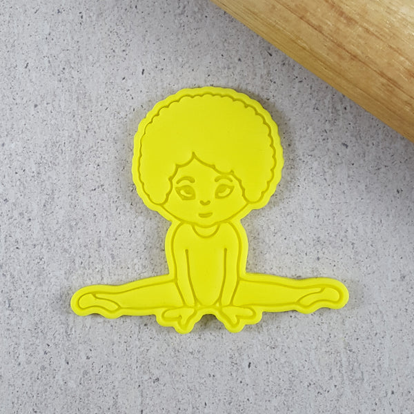 Gymnastic Girl B Cutter and Embosser Set